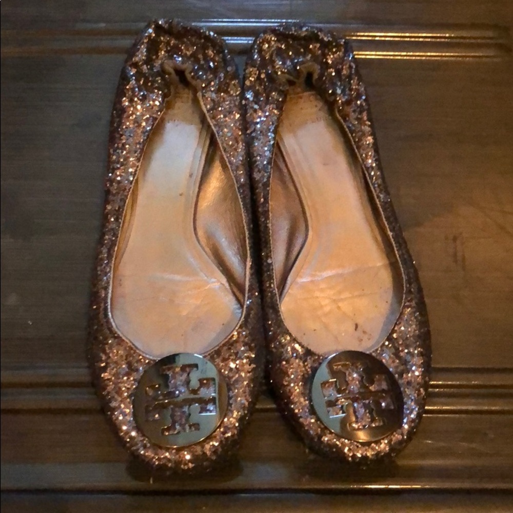 Tory Burch Sparkle Flats